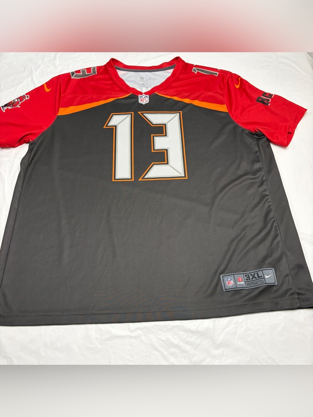 Nike DRI-FIT NFL Jersey Tampa Bay Buccaneers #13 Mike Evans Men’s 3XL